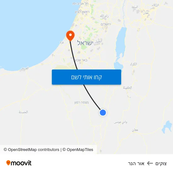 מפת צוקים לאור הנר