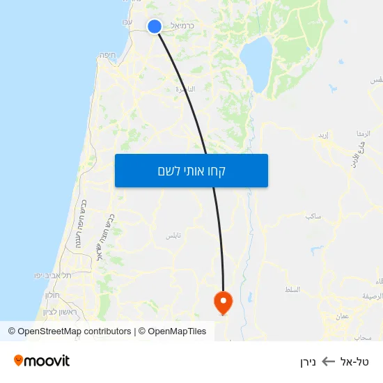 מפת טל-אל לנירן