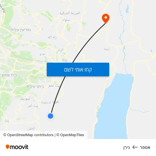 מפת אספר לנירן