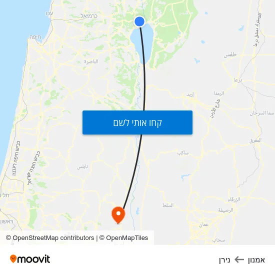 מפת אמנון לנירן