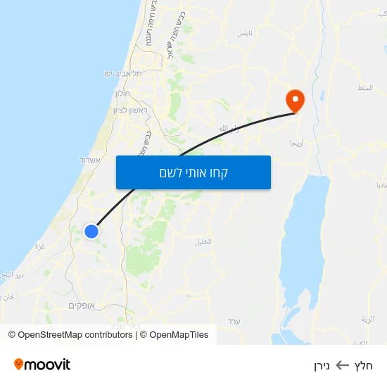מפת חלץ לנירן