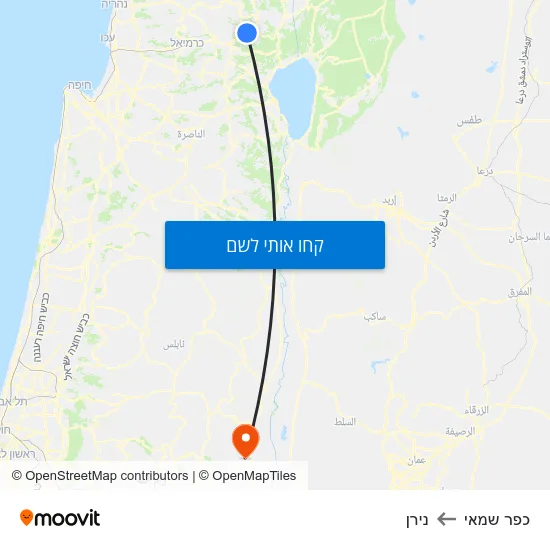 מפת כפר שמאי לנירן