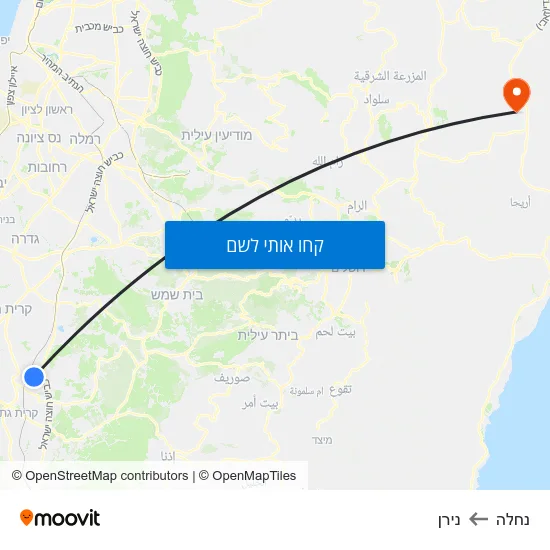 מפת נחלה לנירן