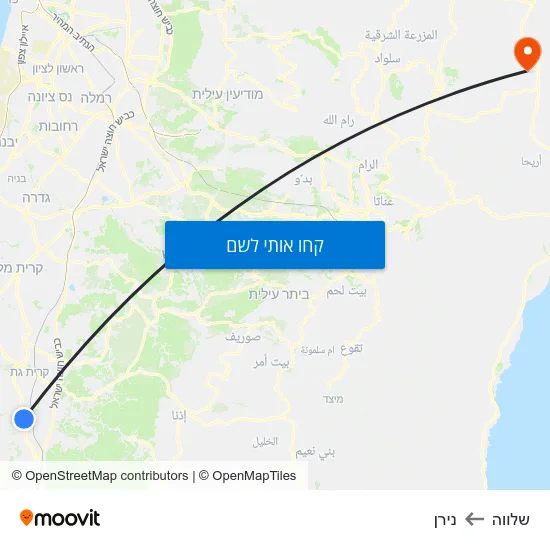 מפת שלווה לנירן
