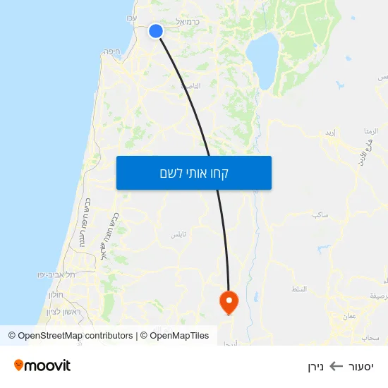 מפת יסעור לנירן
