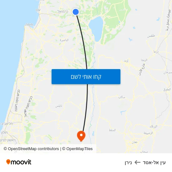 מפת עין אל-אסד לנירן
