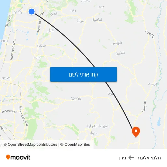 מפת תלמי אלעזר לנירן