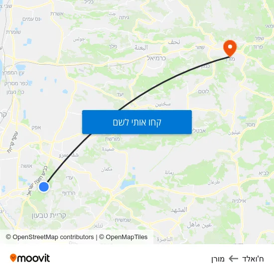 מפת ח'ואלד למורן