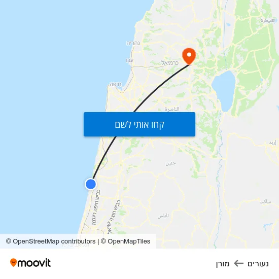 מפת נעורים למורן