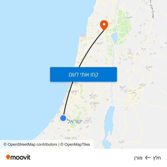 מפת חלץ למורן