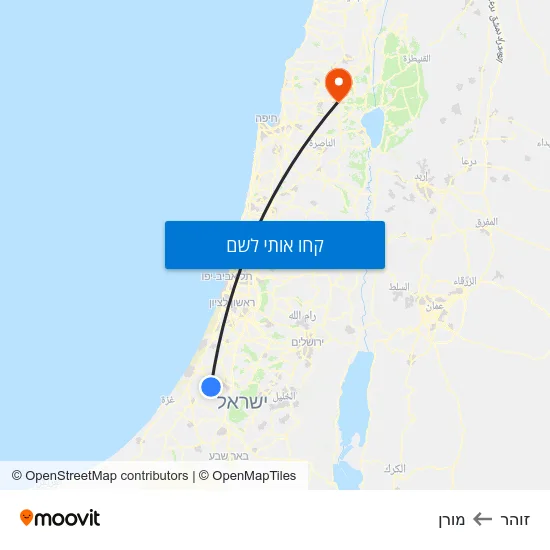מפת זוהר למורן
