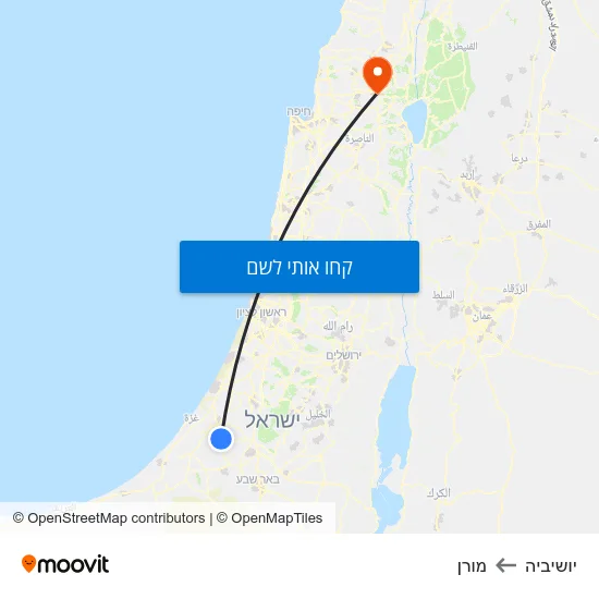 מפת יושיביה למורן