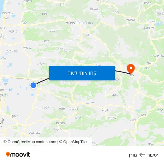 מפת יסעור למורן