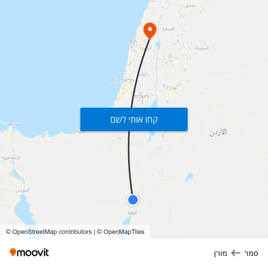 מפת סמר למורן