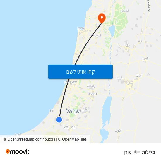 מפת מלילות למורן