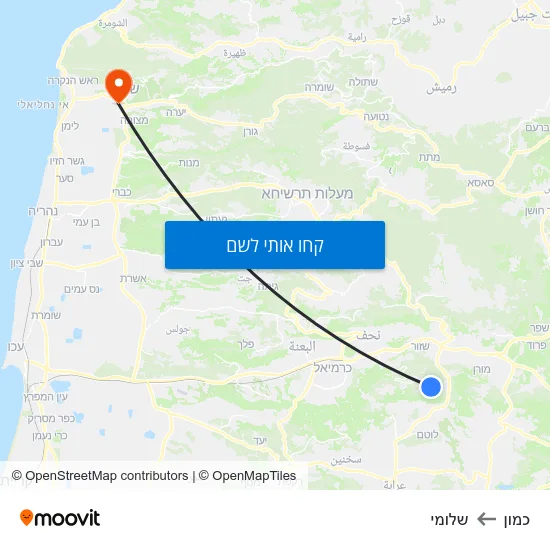 מפת כמון לשלומי