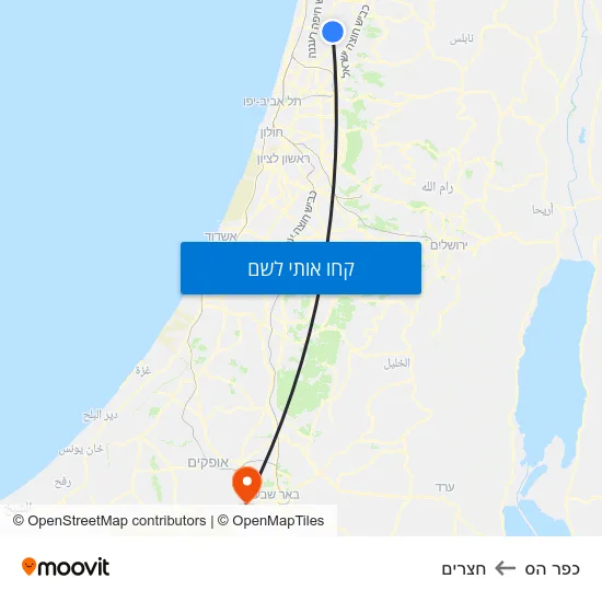 מפת כפר הס לחצרים