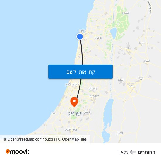 מפת החותרים לגלאון