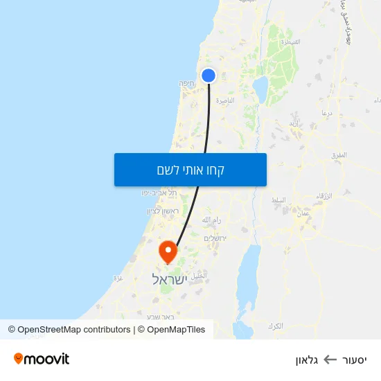 מפת יסעור לגלאון