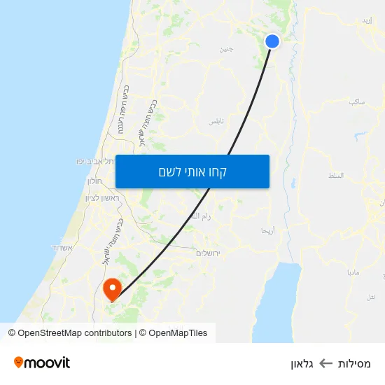 מפת מסילות לגלאון