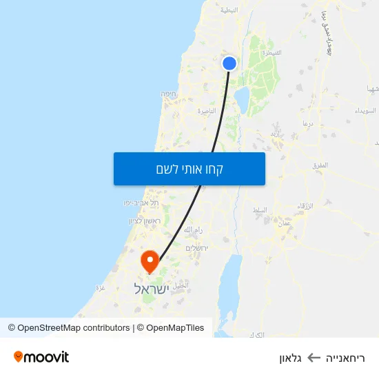 מפת ריחאנייה לגלאון