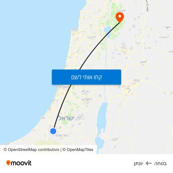מפת בטחה ליונתן