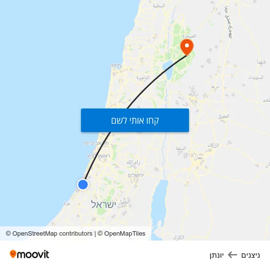 מפת ניצנים ליונתן