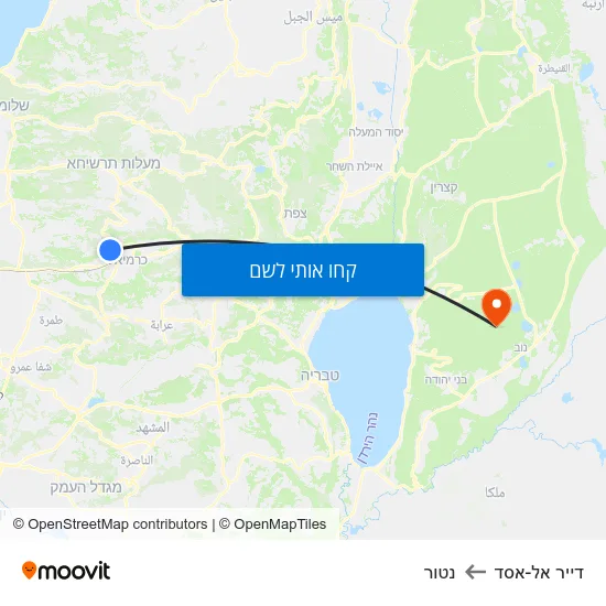 מפת דייר אל-אסד לנטור
