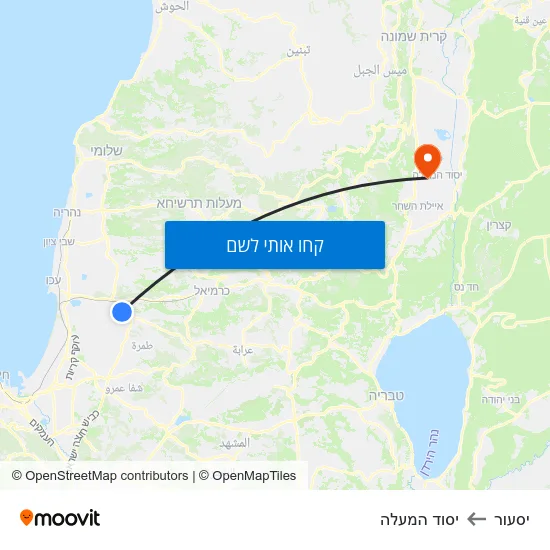 מפת יסעור ליסוד המעלה
