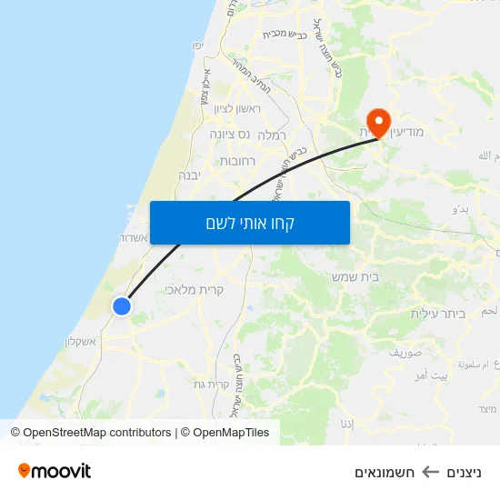 מפת ניצנים לחשמונאים
