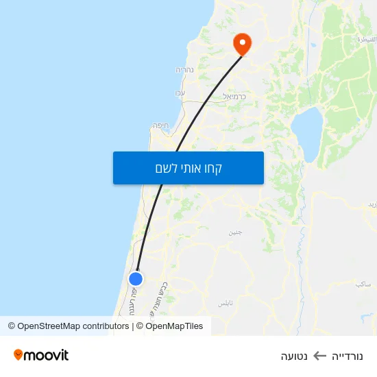 מפת נורדייה לנטועה