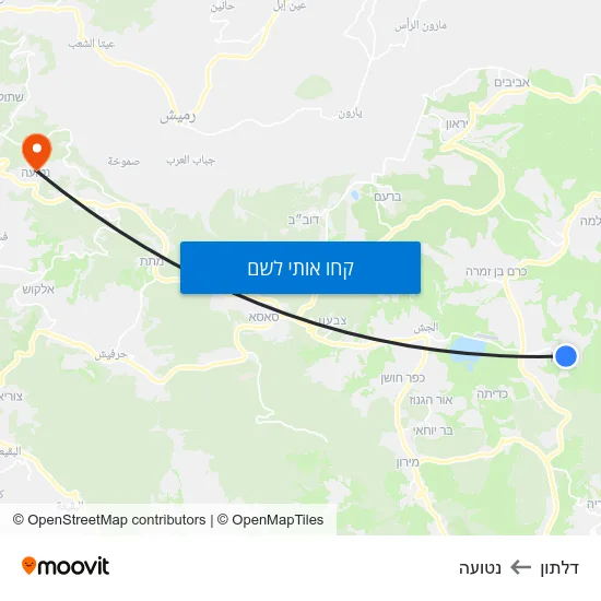 מפת דלתון לנטועה