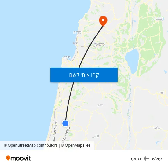 מפת עולש לנטועה
