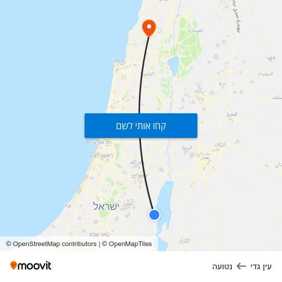 מפת עין גדי לנטועה