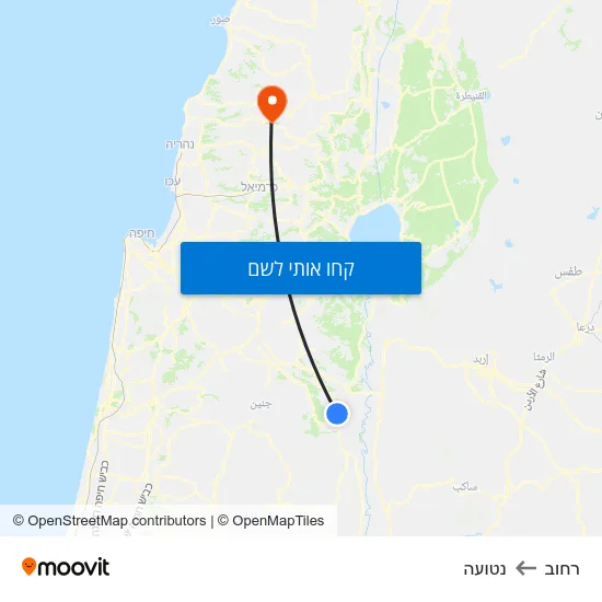 מפת רחוב לנטועה