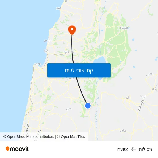 מפת מסילות לנטועה