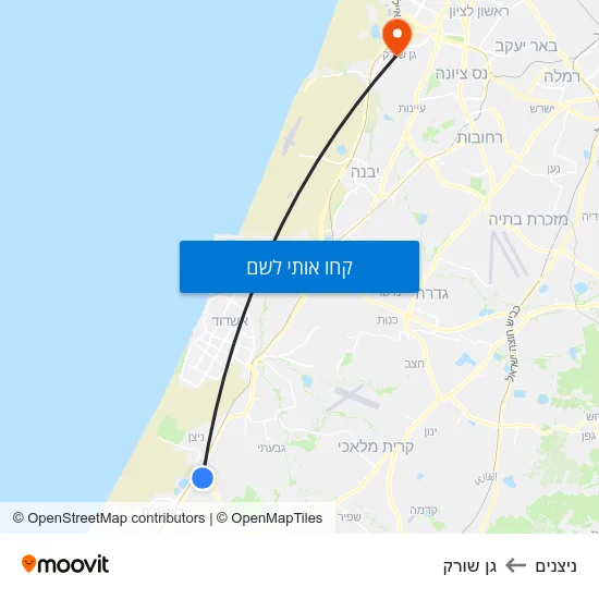 מפת ניצנים לגן שורק