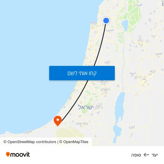 מפת יעד לסופה