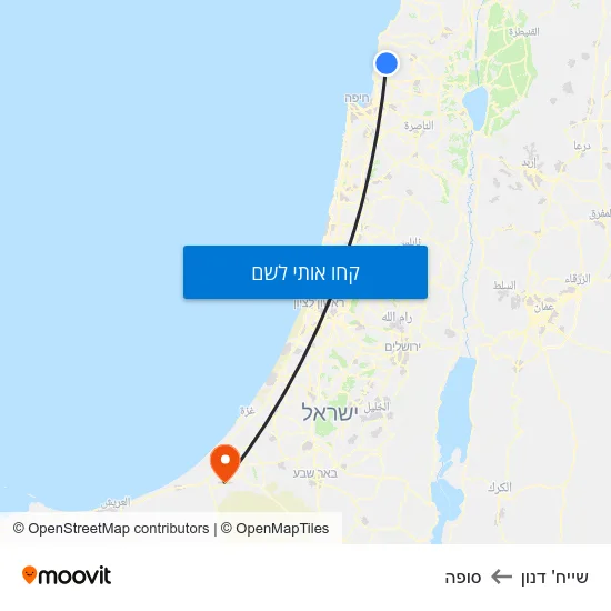 מפת שייח' דנון לסופה
