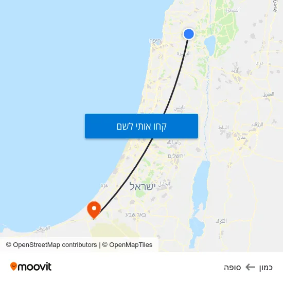 מפת כמון לסופה