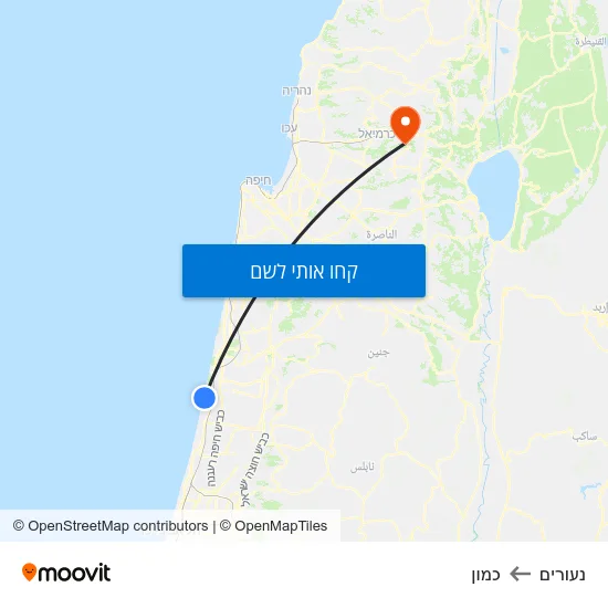 מפת נעורים לכמון