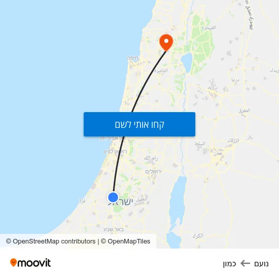 מפת נועם לכמון