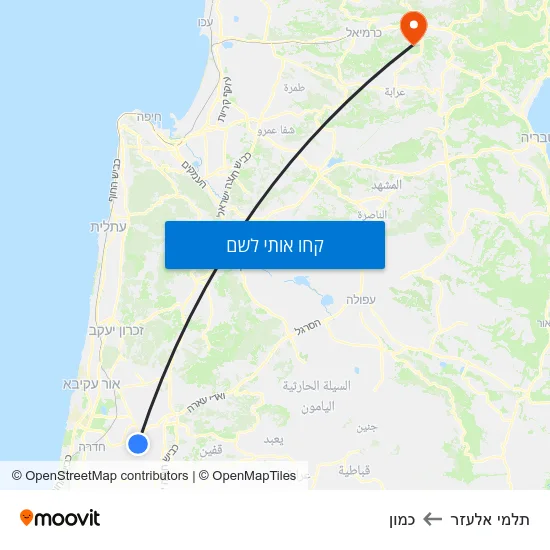 מפת תלמי אלעזר לכמון
