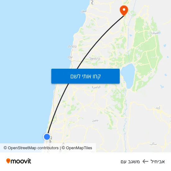 מפת אביחיל למשגב עם