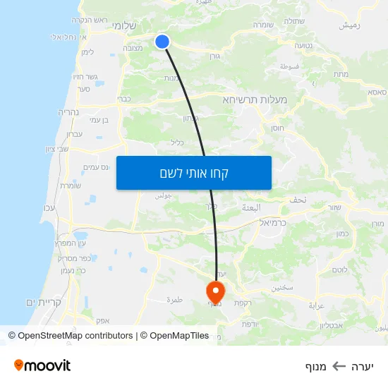 מפת יערה למנוף