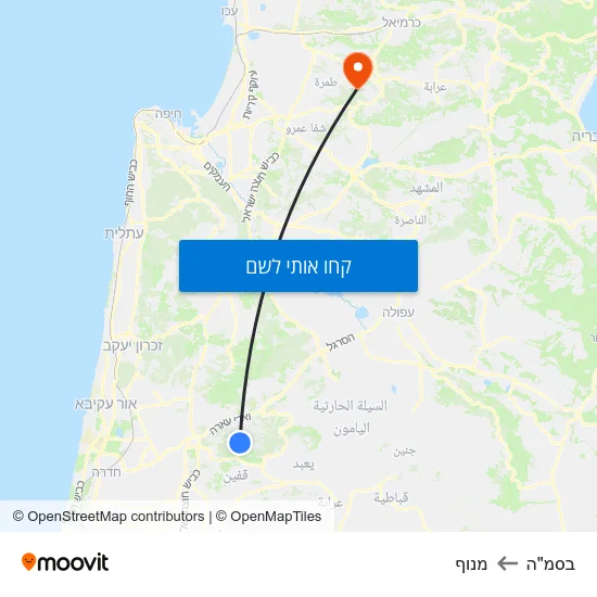 מפת בסמ"ה למנוף
