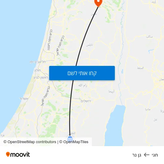 מפת חגי לגן נר