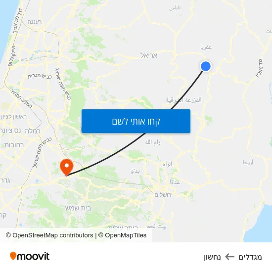 מפת מגדלים לנחשון