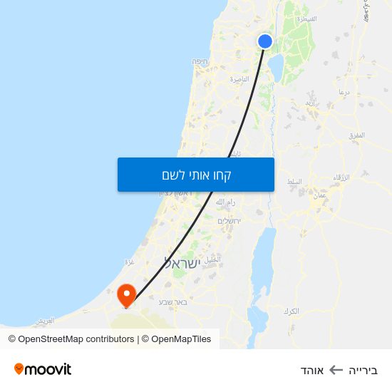 מפת בירייה לאוהד