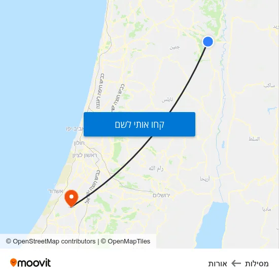 מפת מסילות לאורות
